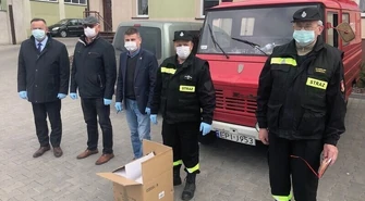 Wolbórz. Trwa akcja "Maseczka dla mieszkańca"