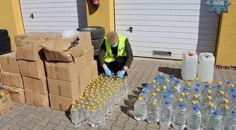 1300 litrów alkoholu na walkę z COVID-19