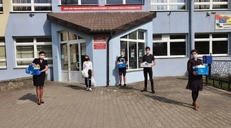 Zakończenie roku dla maturzystów w piotrkowskiej "Budowlance"