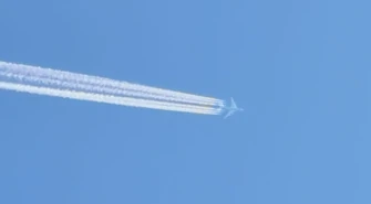 Największy samolot świata przeleciał nad Piotrkowem