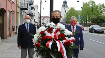 Piotrkowska lewica uczciła Święto Pracy