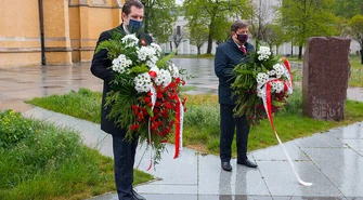 Władze województwa łódzkiego także uczciły Święto Konstytucji