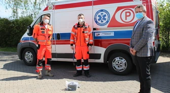 Ozonator dla ratowników medycznych z Grabicy