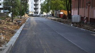 Modernizacja ul. Broniewskiego trwa