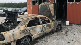 Mechanik samochodowy z gminy Sulejów stracił w pożarze swój zakład. Możemy pomóc!