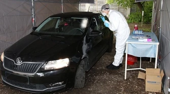 Punkt poboru wymazów typu drive-thru powstanie w Piotrkowie
