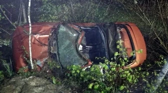 Po pijanemu spowodował wypadek. Zakrwawiony i boso chodził po DK 12