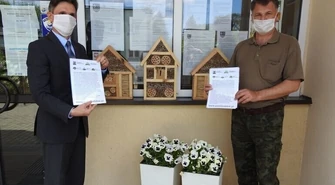 Hotele dla owadów również w gminie Aleksandrów