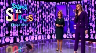 Justyna Jędrusik w finałowym odcinku "Szansy na sukces"