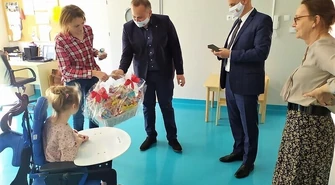 Prezenty dla "Szansy" od starostów