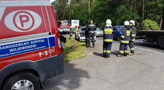 Na DK12 zderzyły się 3 osobówki