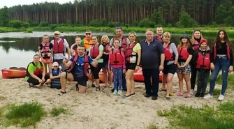 Gmina Wola Krzysztoporska: Popłynęli Pilicą