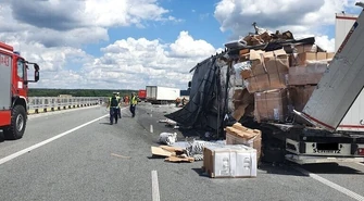 Kierowca z powiatu piotrkowskiego zablokował S8