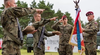 Pierwsza od miesięcy przysięga łódzkich Terytorialsów