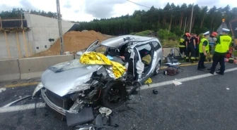 Śmierć na drodze. Nie żyje kierowca ciężarówki