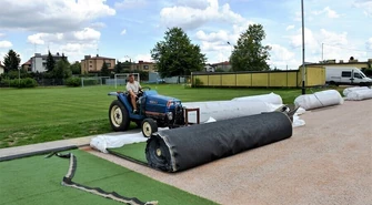 Sztuczna trawa na boisku Concordii