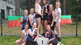 Wicemistrzynie województwa z gminy Aleksandrów