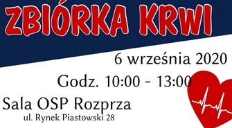 Strażacy i policjanci z Rozprzy będą zbierać krew dla 11-letniej dziewczynki