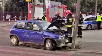 Gruzin bez uprawnień sprawcą kolizji