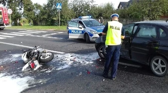 Śmierć motocyklisty w Prymusowej Woli