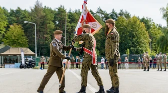Terytorialsi mają swój sztandar