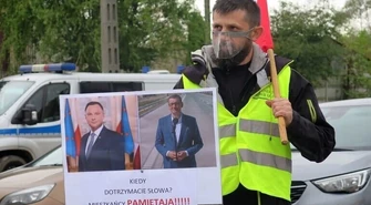 Chcą, aby premier spełnił swoją obietnicę. Blokada DK12 w Sulejowie