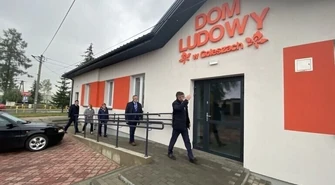 Gmina Wolbórz: Dom Ludowy w Goleszach gotowy
