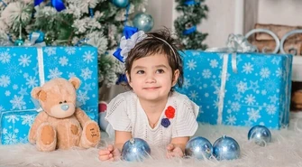 Świąteczny ubiór dla dziewczynki, który oczaruje całą rodzinę