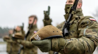 Przysięga łódzkich terytorialsów