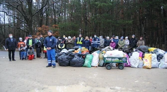 Posprzątali las w Borowej