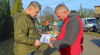 Ekipa programu &#8222;Nasz nowy dom&#8221; gości w Poniatowie