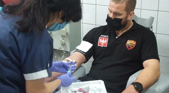 Piotrkowscy szczypiorniści i szczypiornistki oddali osocze