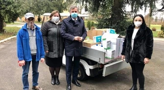 DPS w Łochyńsku otrzymał kolejną partię środków ochronnych