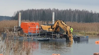 Prace przy pogłębianiu Pilicy nie zwalniają