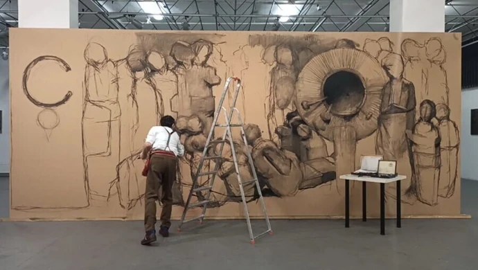 Zobacz jak "na żywo" powstaje dzieło sztuki