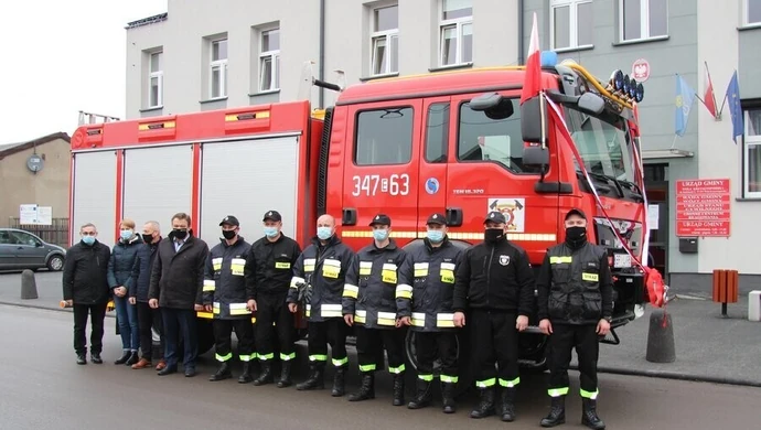OSP Krzyżanów ma nowy samochód