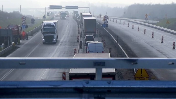 Od dzisiaj odcinkowy pomiar prędkości na budowanej A1