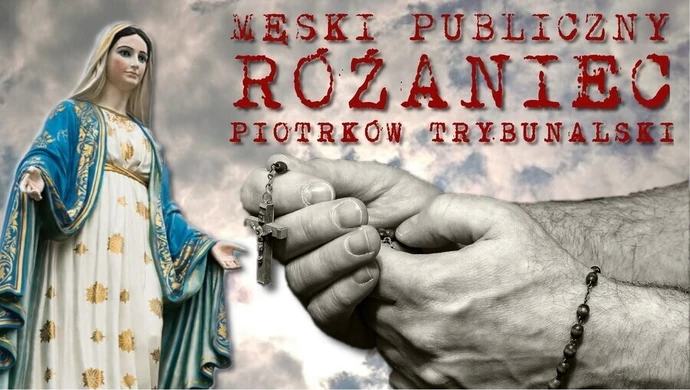 Piotrkowski Męski Różaniec tym razem stacjonarnie