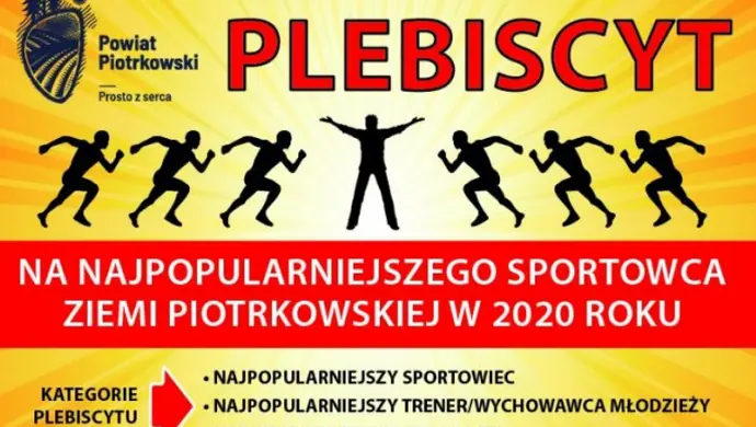 Wybierz Najpopularniejszego Sportowca Ziemi Piotrkowskiej