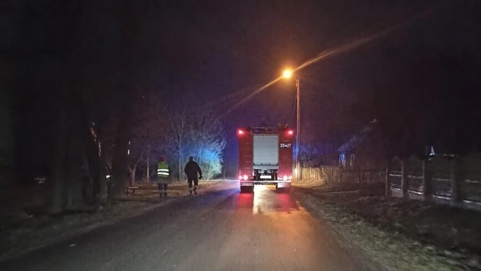 Pożar w Białej, jedna osoba nie żyje