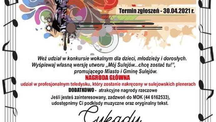 W Sulejowie "Śpiewać każdy może..."