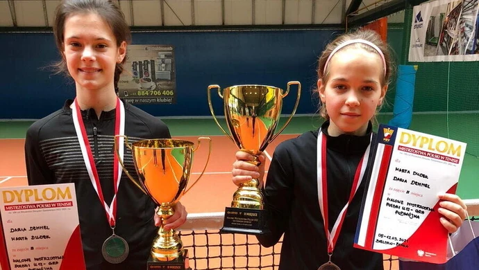 Marta Dudek została tenisową wicemistrzynią Polski