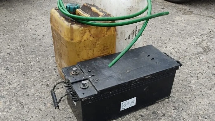 Złodziej zakłócił budowę drogi w gminie Rozprza