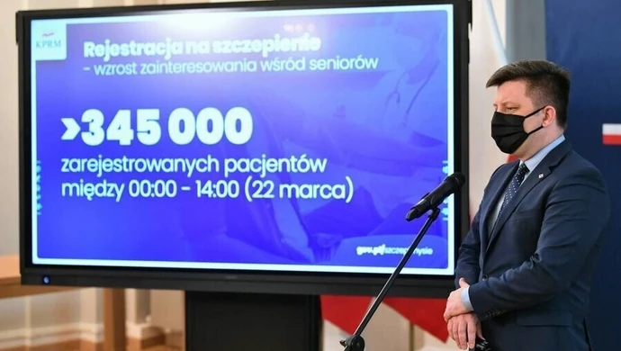 Dworczyk: mamy nadzieję, że w II kwartale tego roku przejdziemy do masowych szczepień