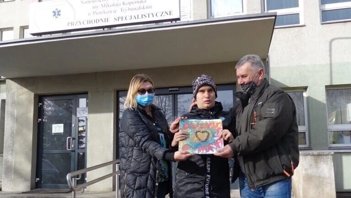 Piotrkowski szpital nakręca się dla Adriana