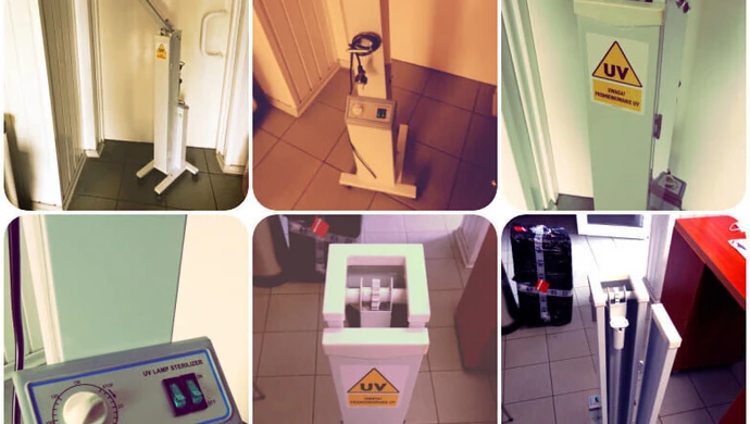 Szpital wojewódzki otrzymał partię lamp UV