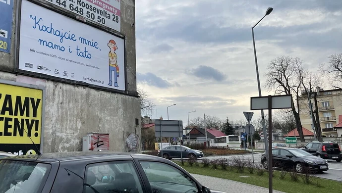 Kontrowersyjne bilbordy na piotrkowskich ulicach
