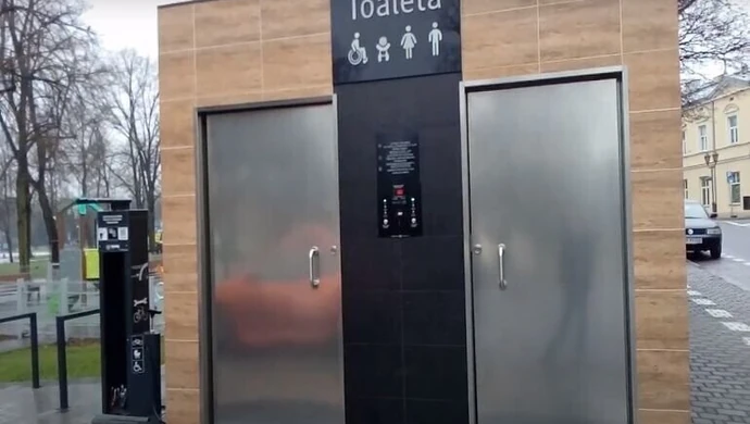 Publiczna toaleta nie działała. Usterka została naprawiona