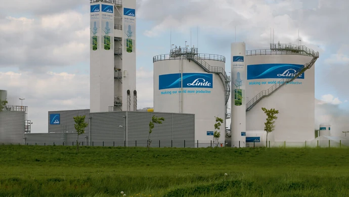 Zakład Linde Gaz Polska zasilany zieloną energią