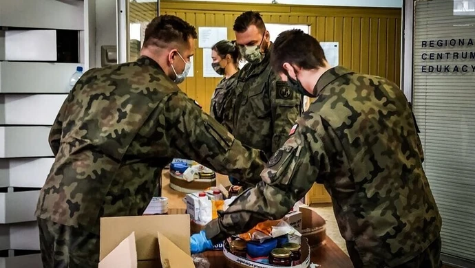 Wojsko na froncie walki z koronawirusem